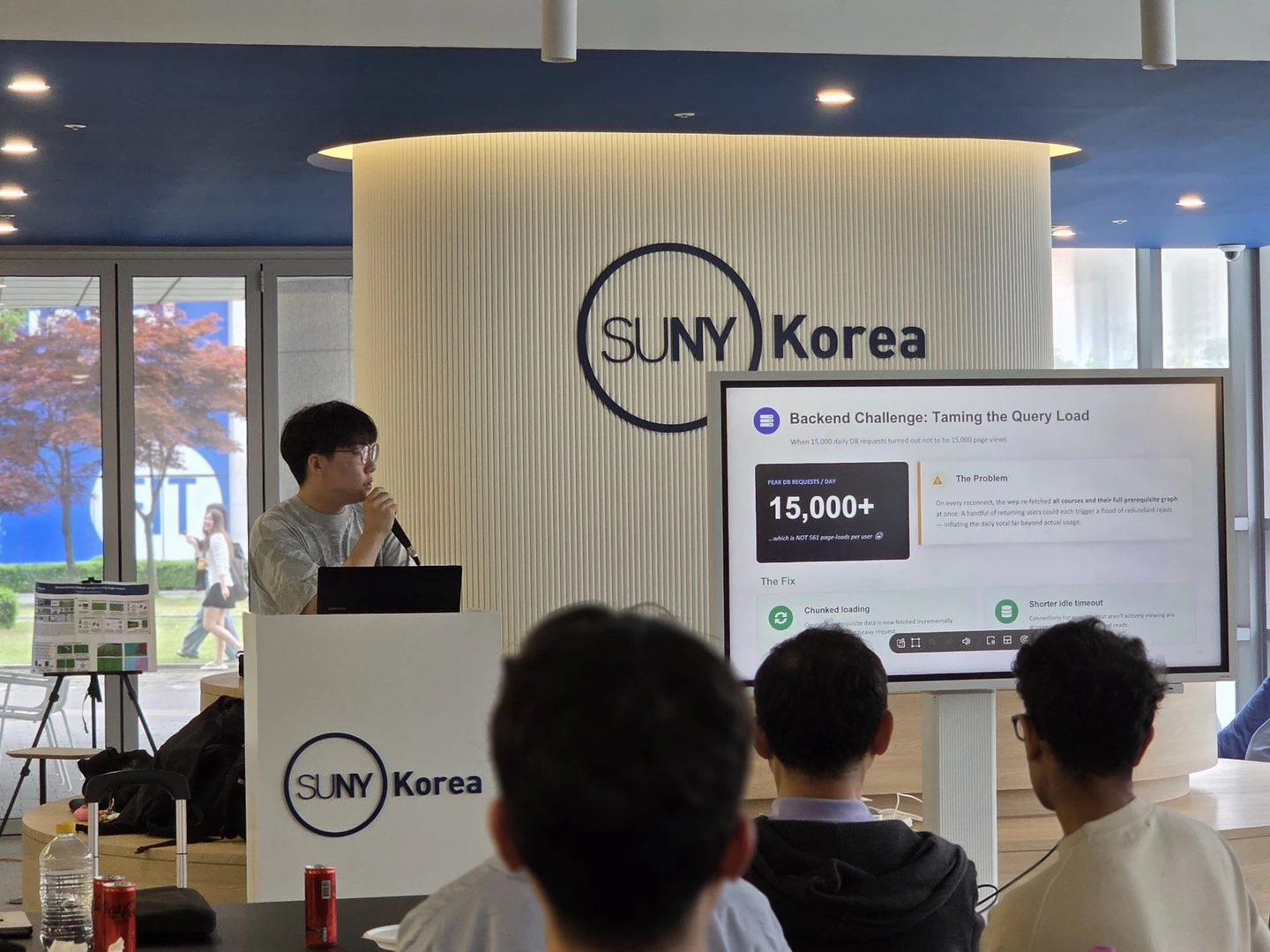 Presenting at the 2026 UROP Showcase — SUNY Korea
